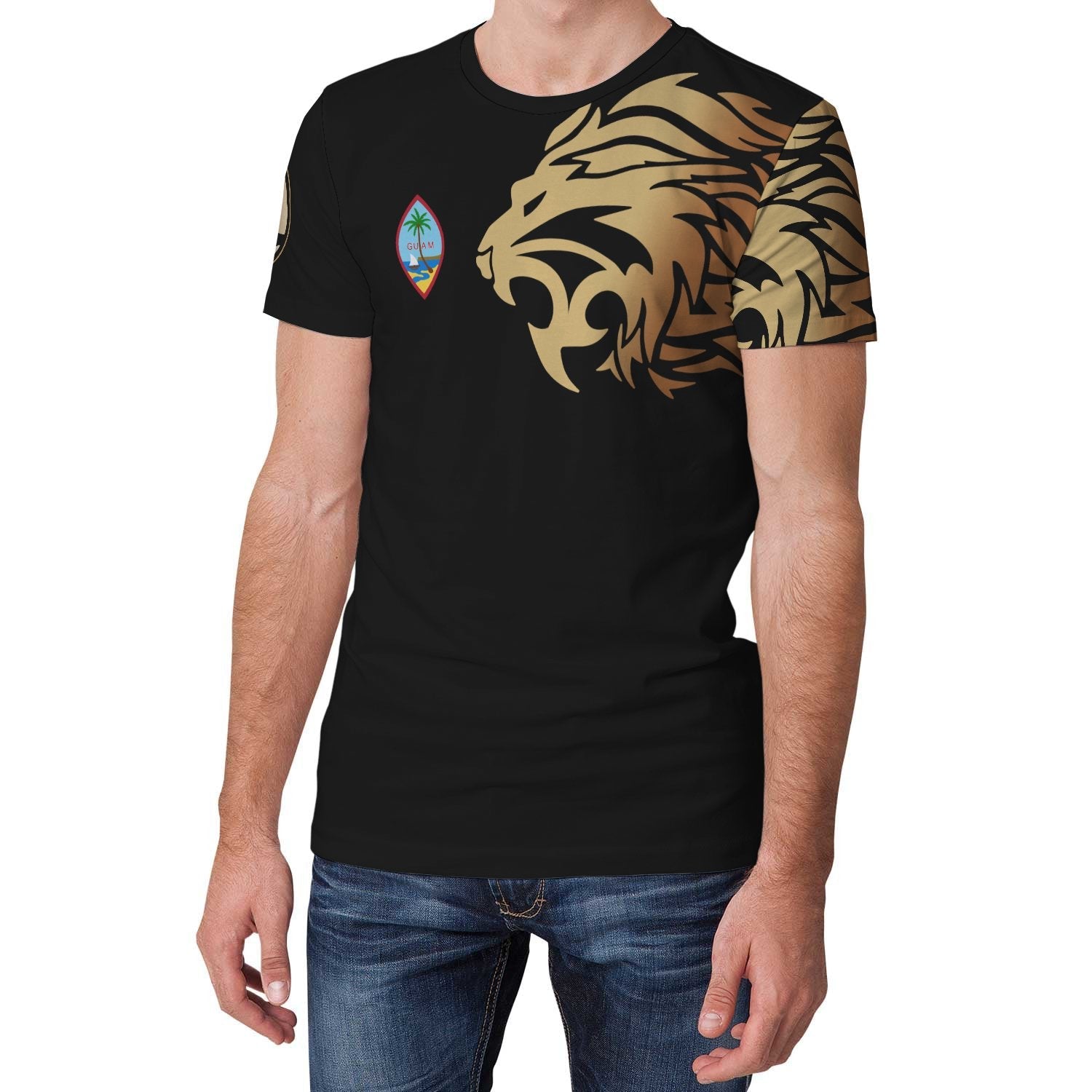 Guam T shirts - Lion Style - Vibe Hoodie Shop