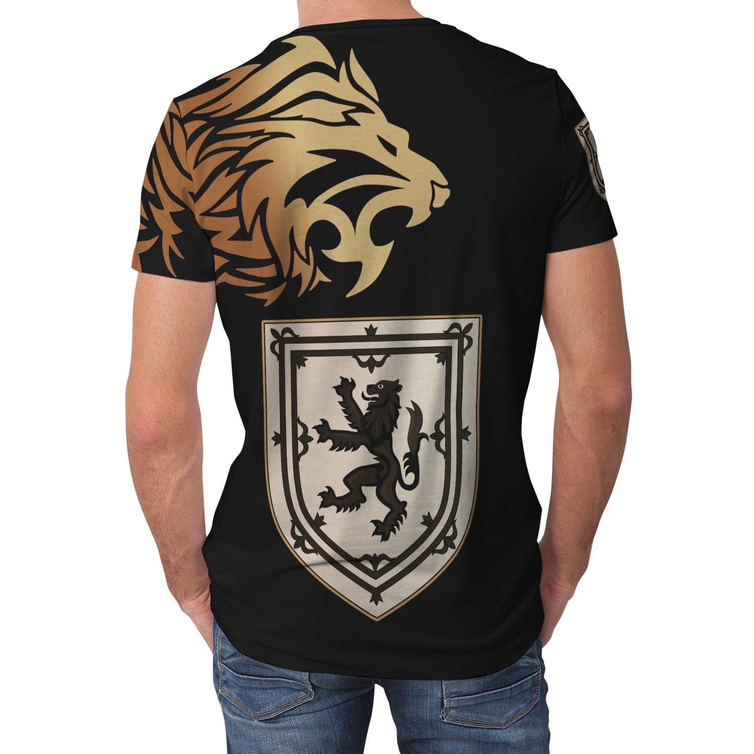 Scotland T shirts - Lion Style - Vibe Hoodie Shop