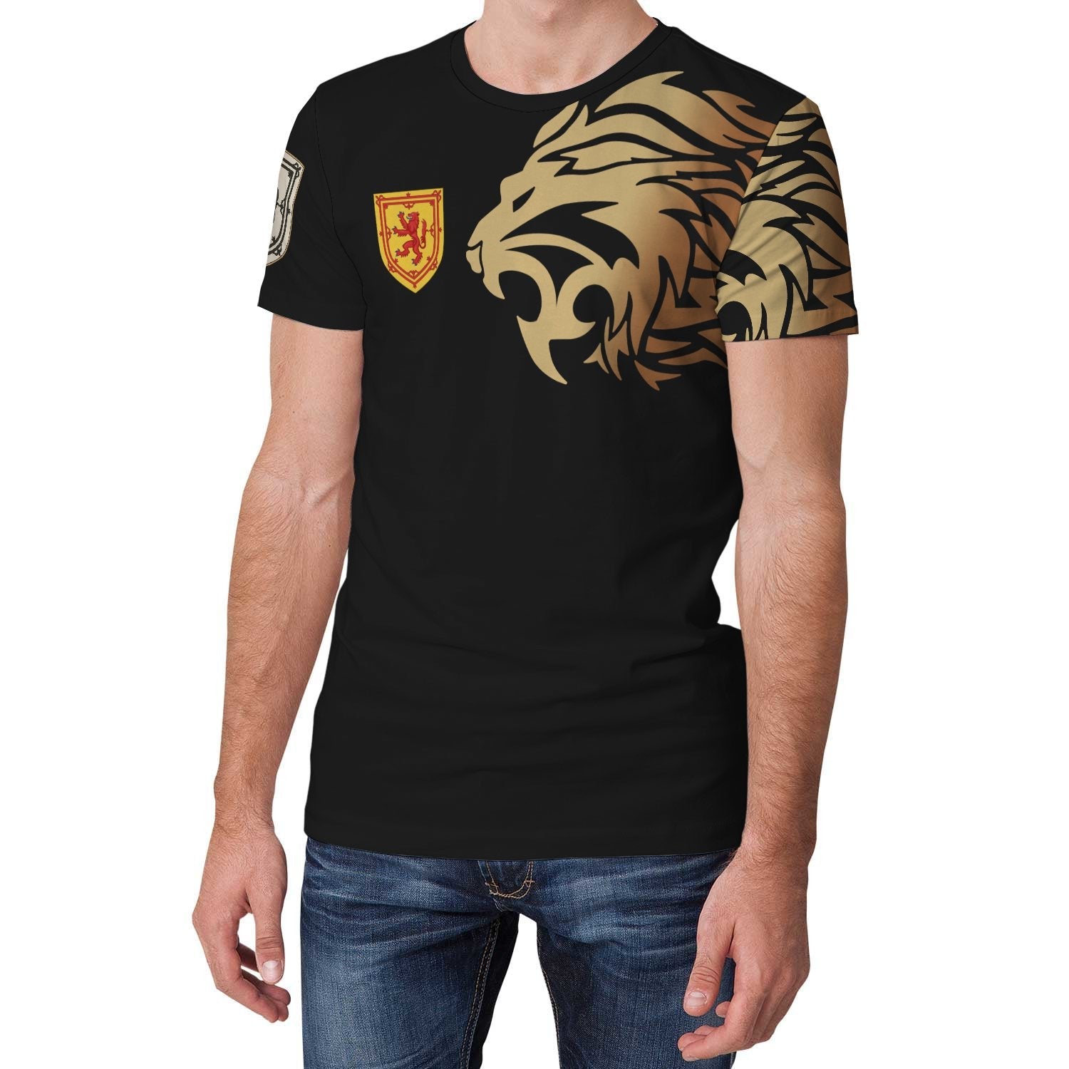 Scotland T shirts - Lion Style - Vibe Hoodie Shop