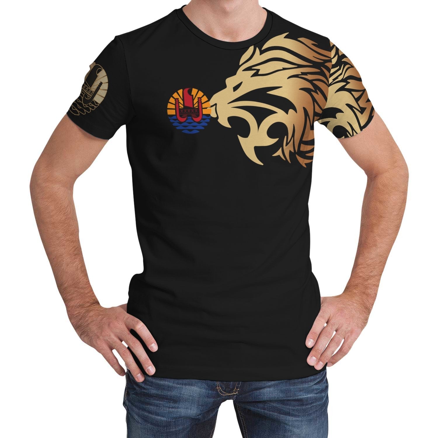 Tahiti T shirts - Lion Style - Vibe Hoodie Shop