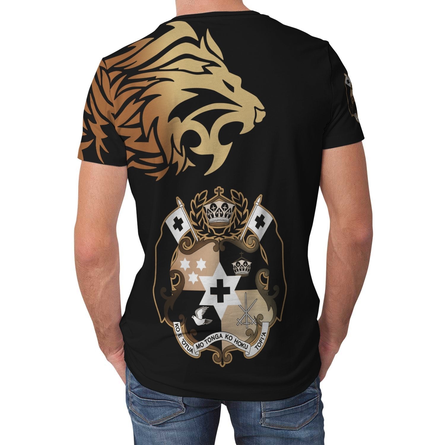 Tonga T shirts - Lion Style - Vibe Hoodie Shop