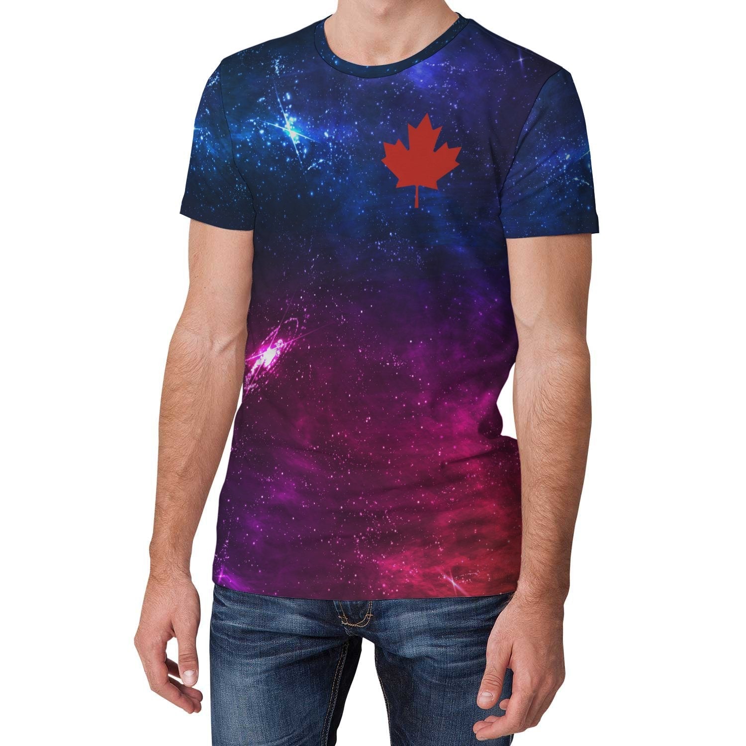 Canada T shirt Galaxy - Vibe Hoodie Shop