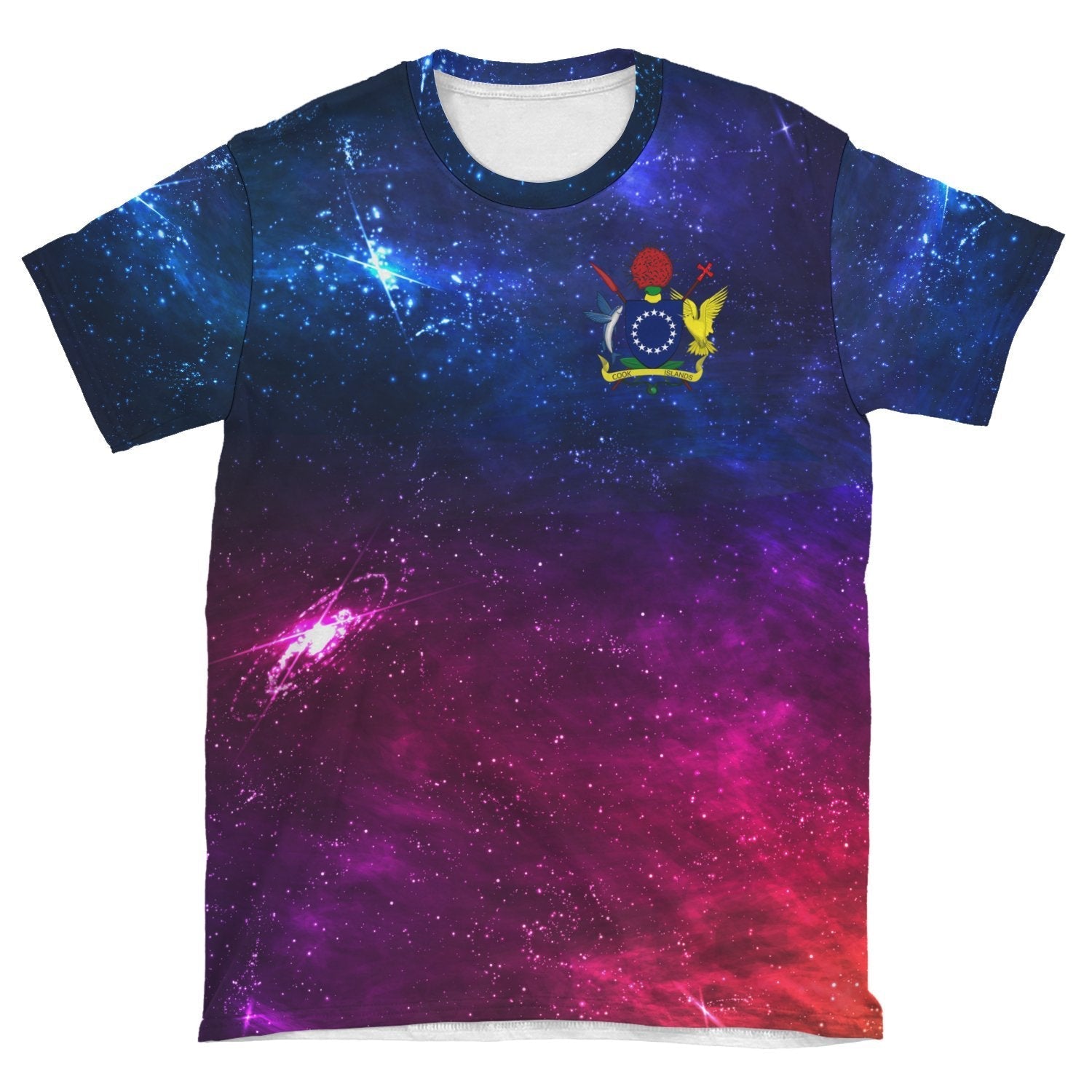 Cook Islands T shirt Galaxy - Vibe Hoodie Shop