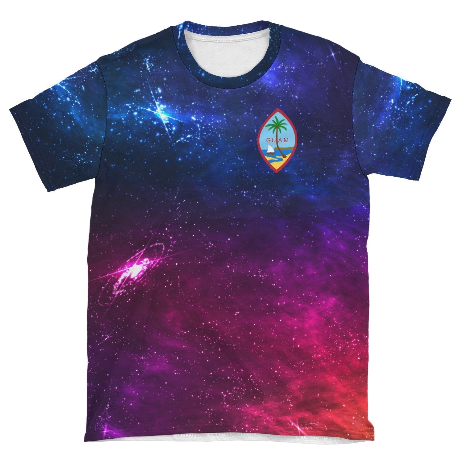 Guam T shirt Galaxy - Vibe Hoodie Shop