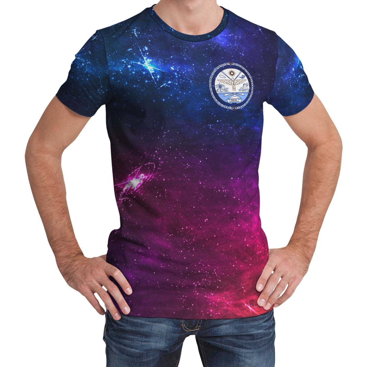 Marshall Islands T shirt Galaxy - Vibe Hoodie Shop