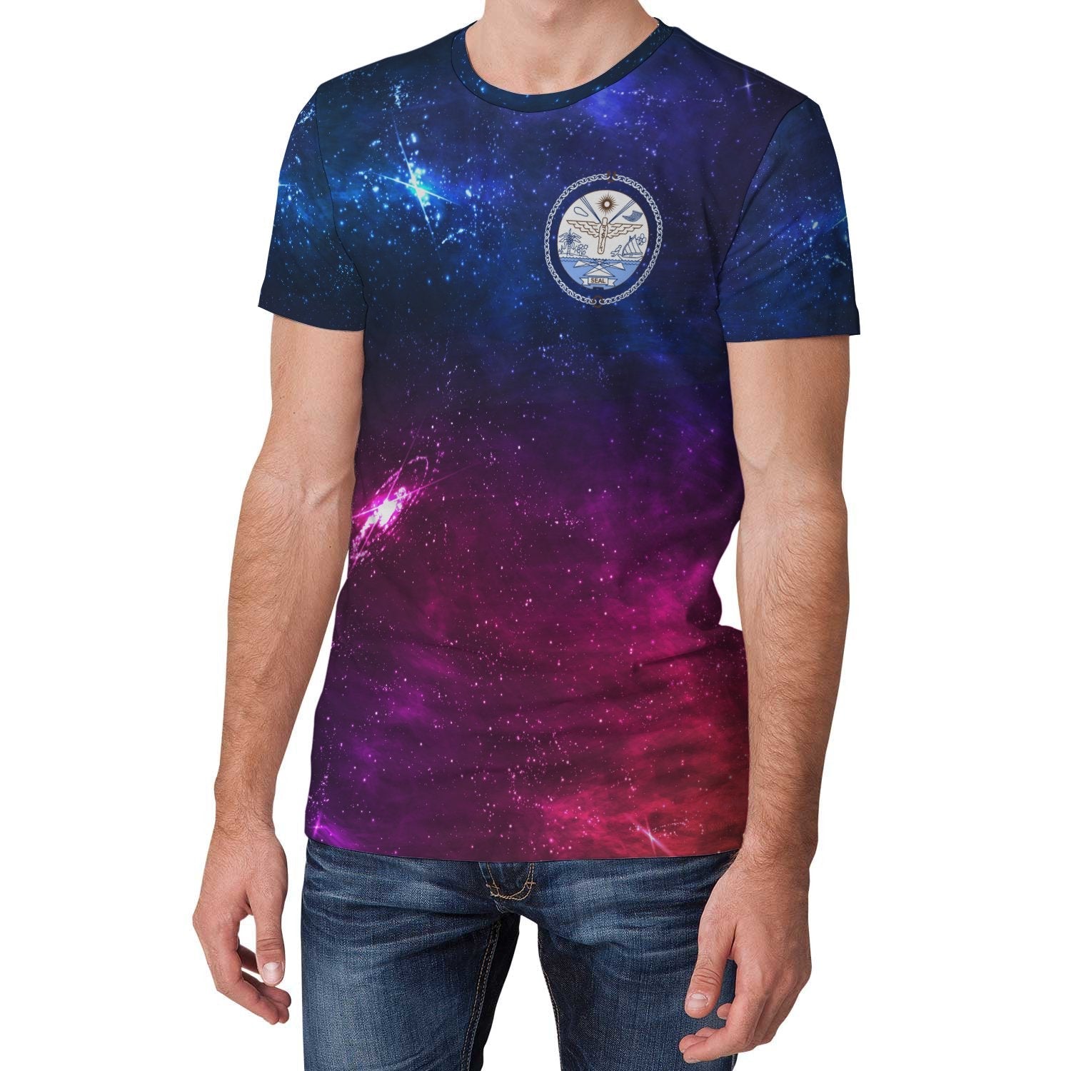 Marshall Islands T shirt Galaxy - Vibe Hoodie Shop