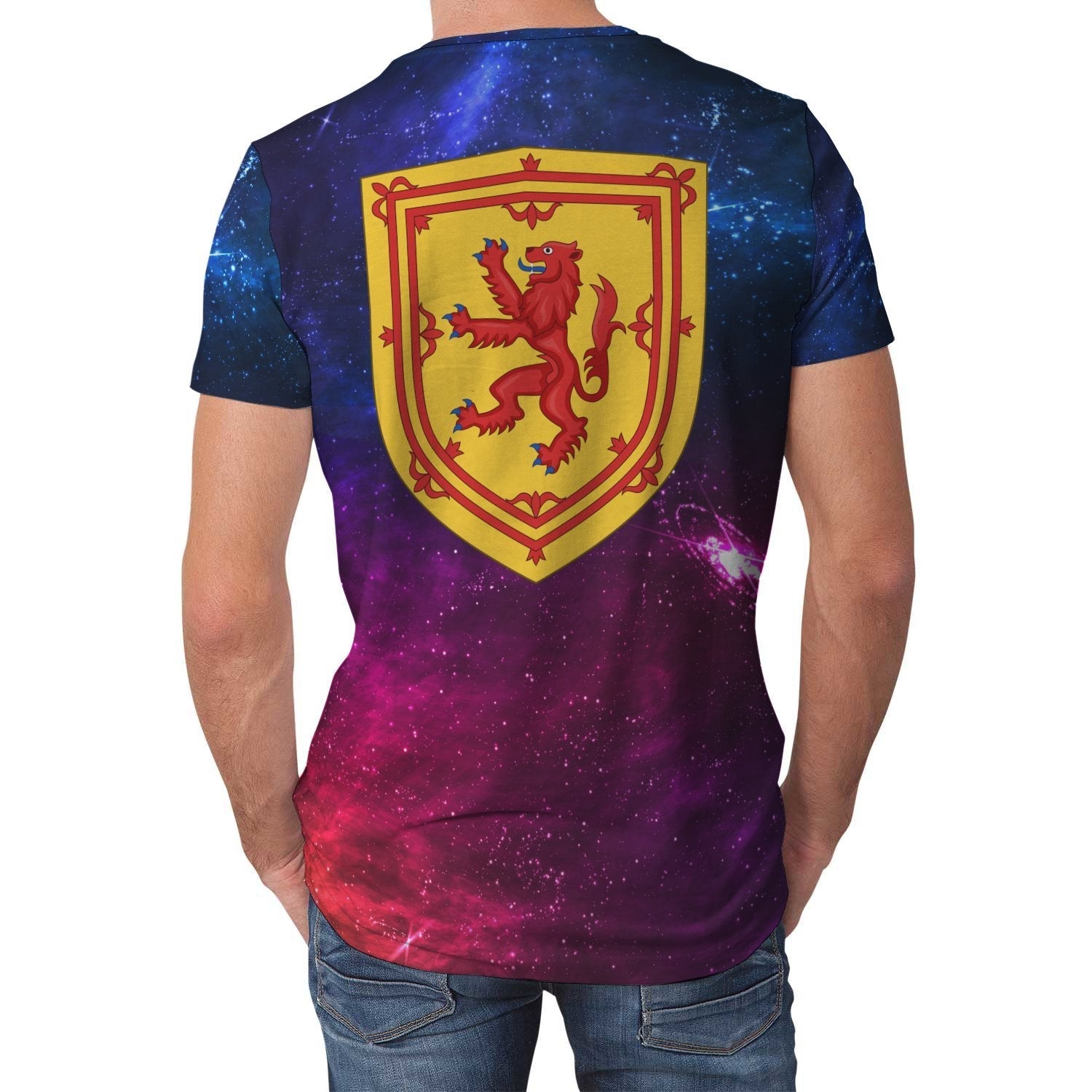 Scotland T shirt Galaxy - Vibe Hoodie Shop