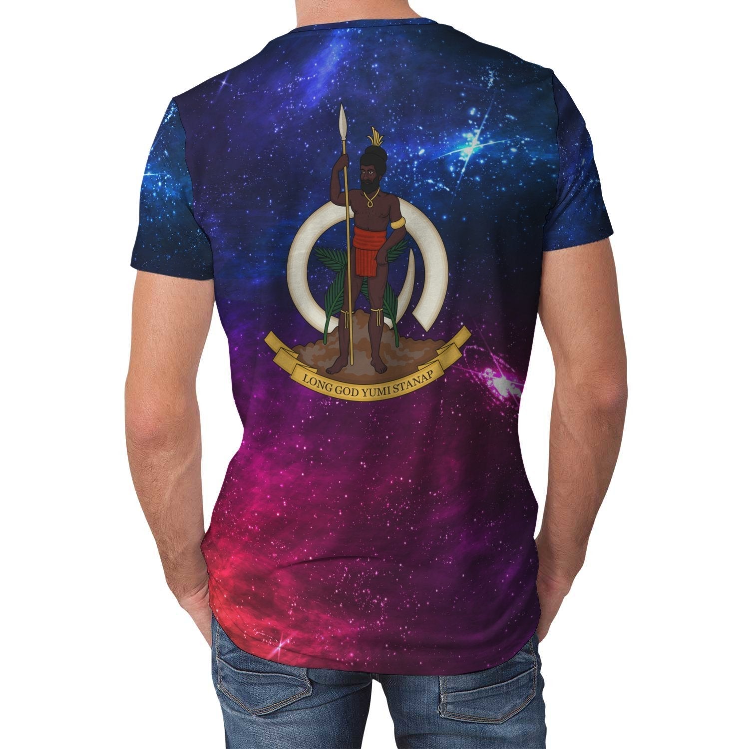 Vanuatu T shirt Galaxy - Vibe Hoodie Shop