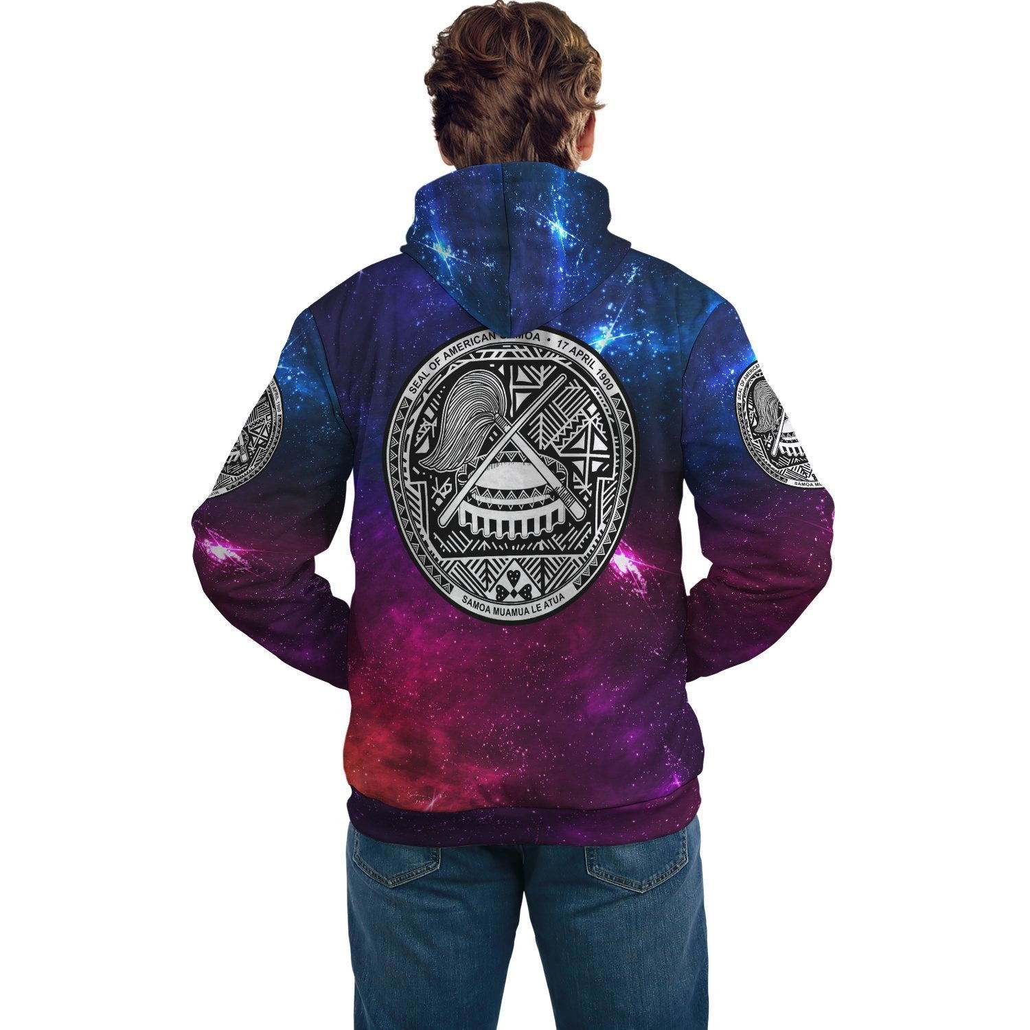 American Samoa Hoodie Galaxy - Vibe Hoodie Shop