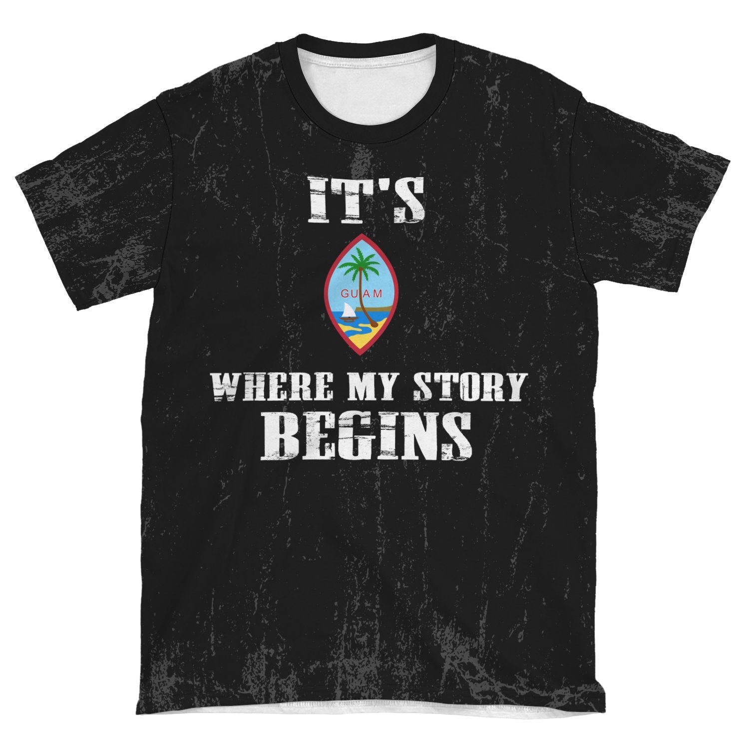 Guam T shirt - It's Where My Story Begins - Vibe Hoodie Shop