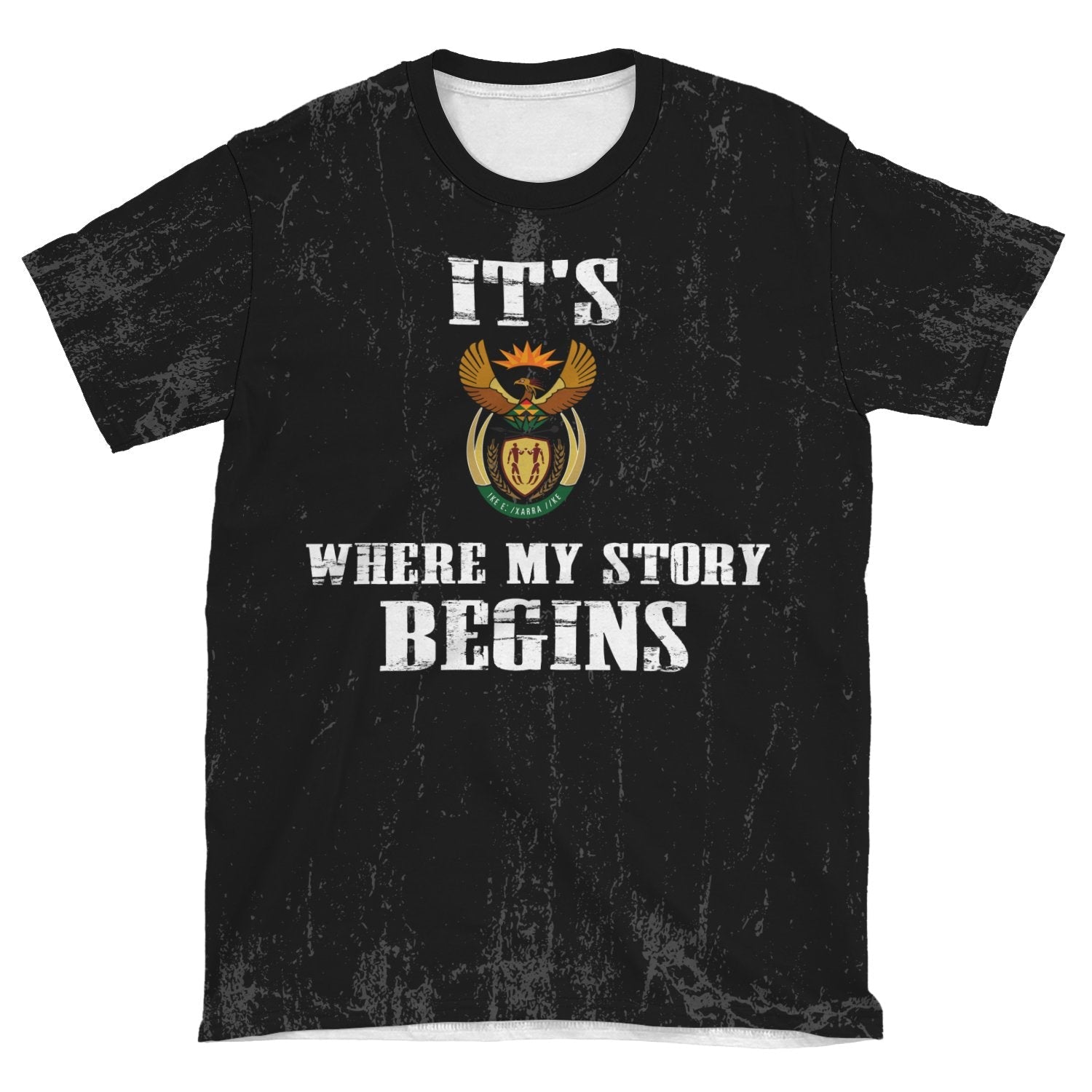 South Africa T shirt - It's Where My Story Begins - Vibe Hoodie Shop