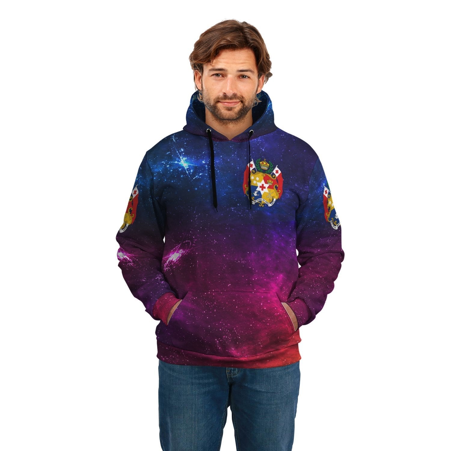 Tonga Hoodie Galaxy - Vibe Hoodie Shop