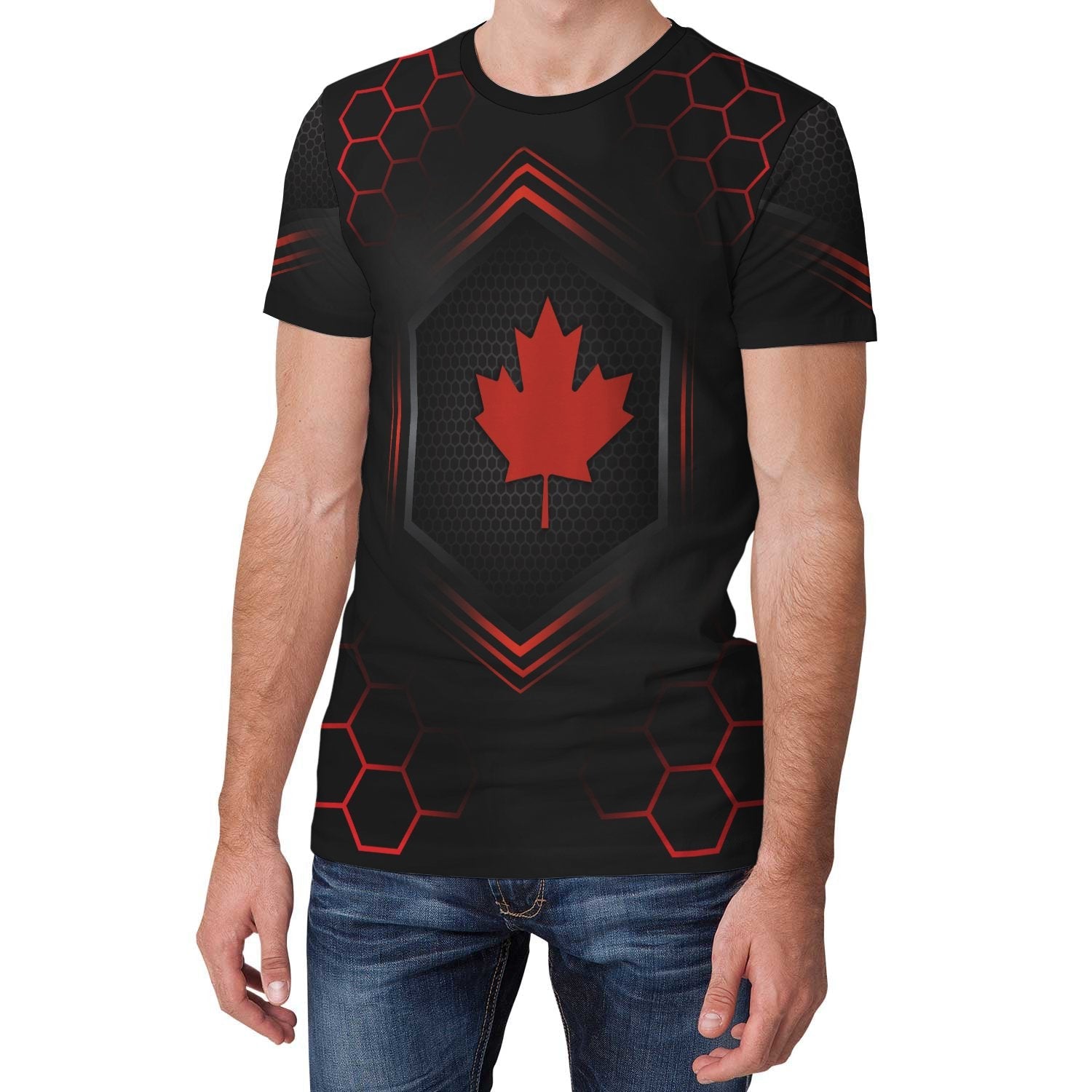 Canada T shirt Sport Style (Women's/Men's) - Vibe Hoodie Shop