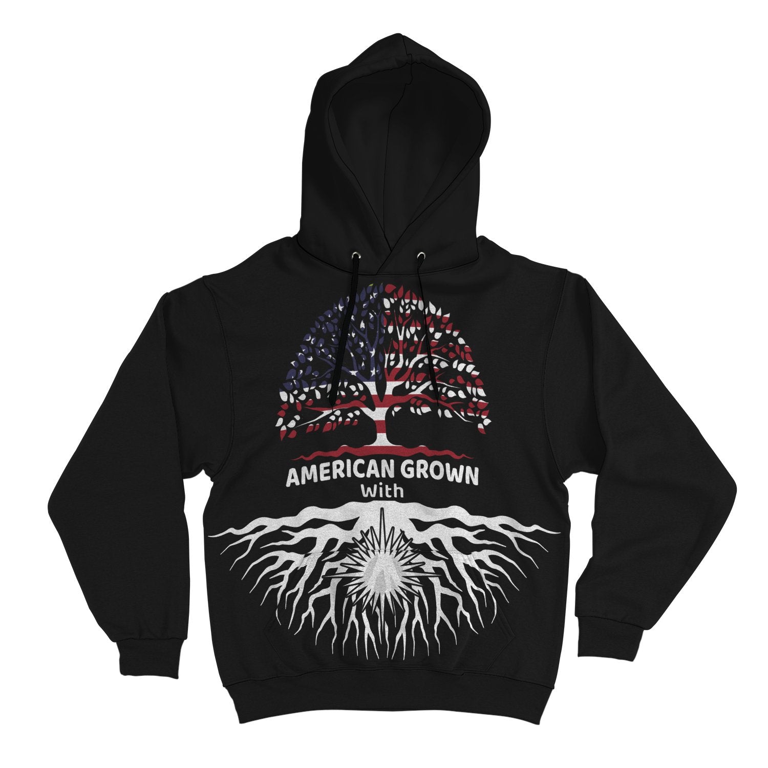 Marshall Islands T shirt - American Root - Vibe Hoodie Shop