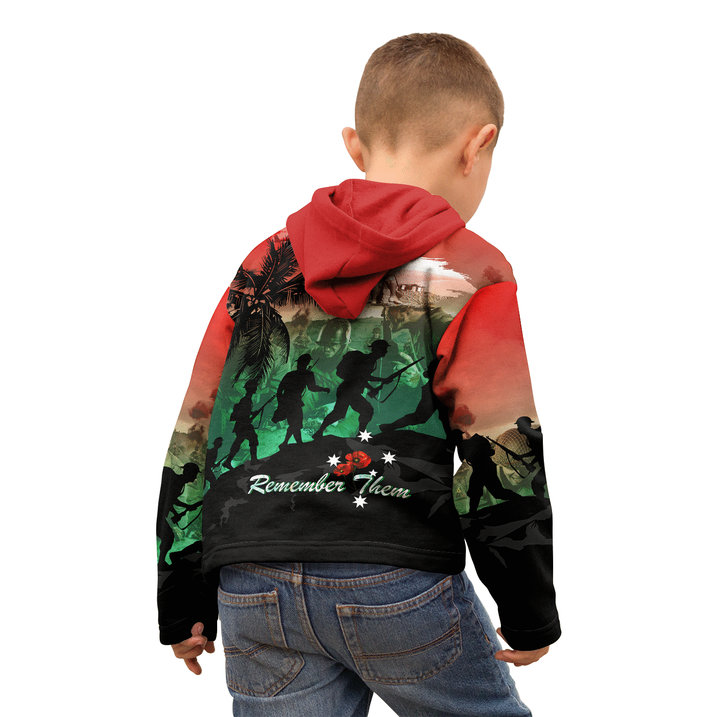 ANZAC Hoodie Kids - They Gave Their Today For Your Tomorrow - Vibe Hoodie Shop