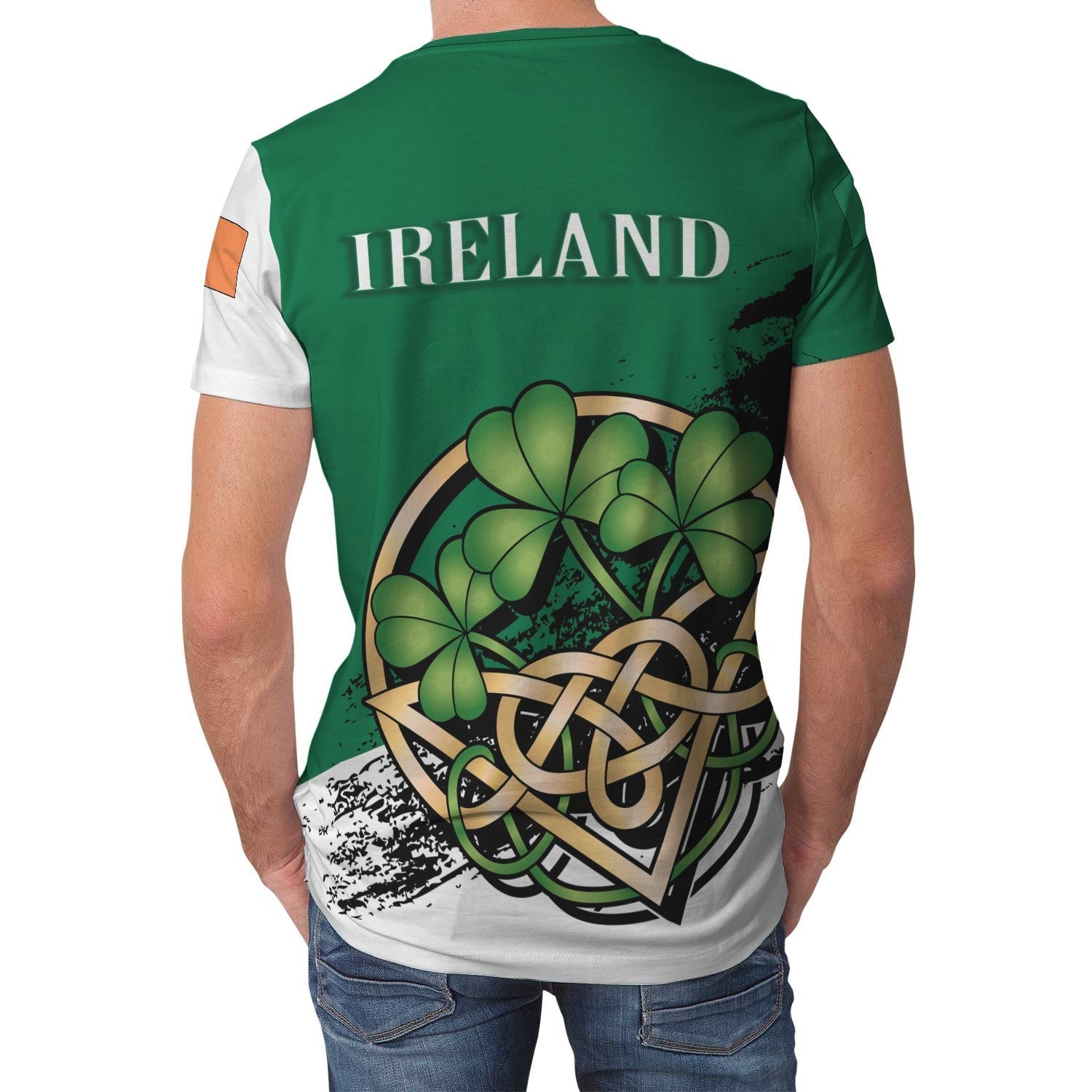 Wallis Ireland T shirt Shamrock Celtic - Vibe Hoodie Shop