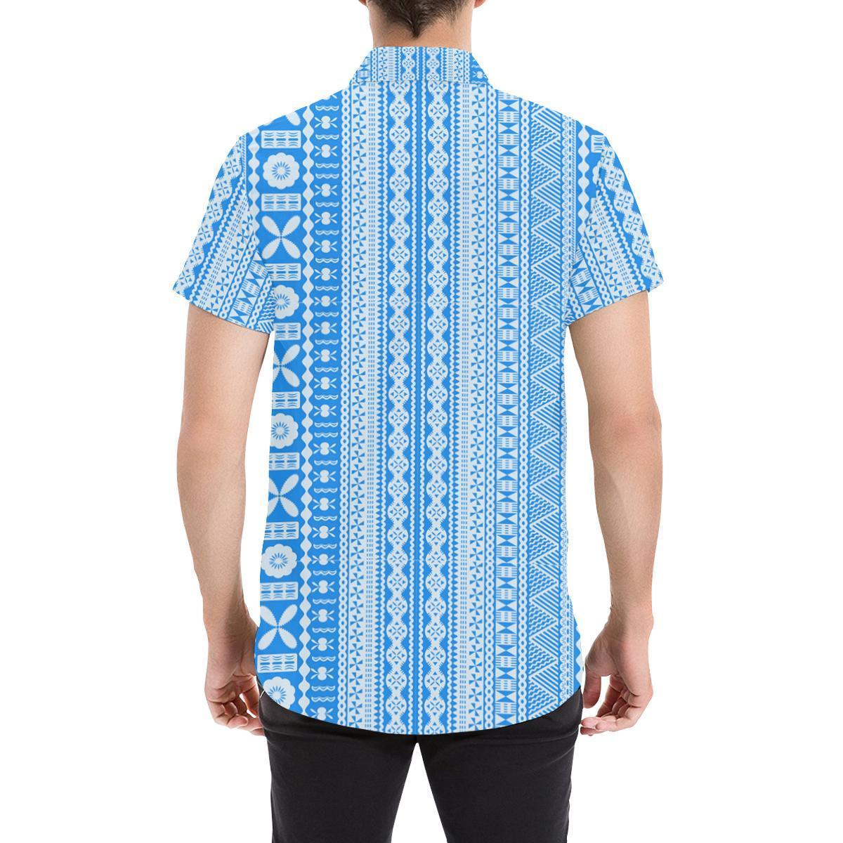 Fiji Tapa Short Sleeve Shirt - Vibe Hoodie Shop