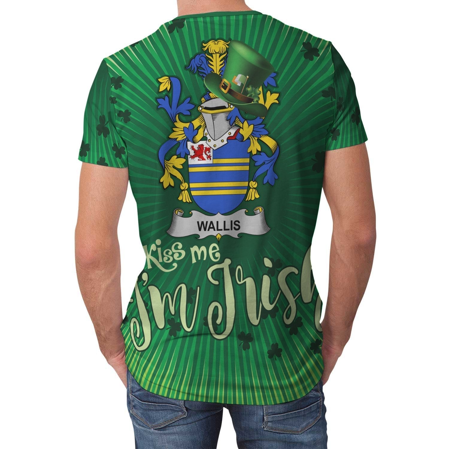 Wallis Ireland T shirt Happy Saint Patrick's Day - Vibe Hoodie Shop