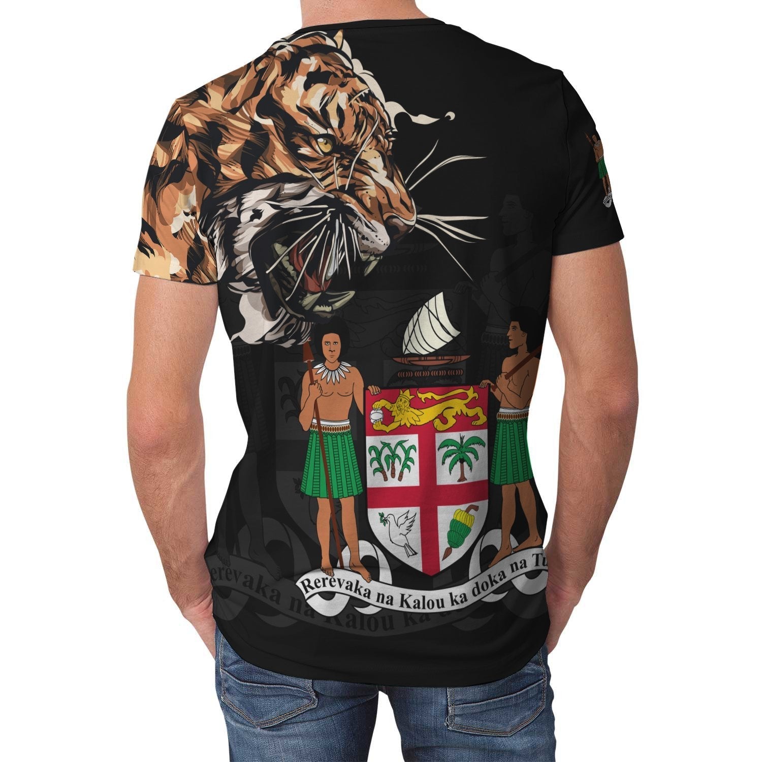 Fiji T shirt Tiger - Special Version - Vibe Hoodie Shop