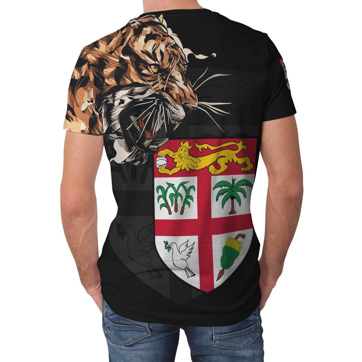 Fiji T shirt Tiger - Special Version - Vibe Hoodie Shop