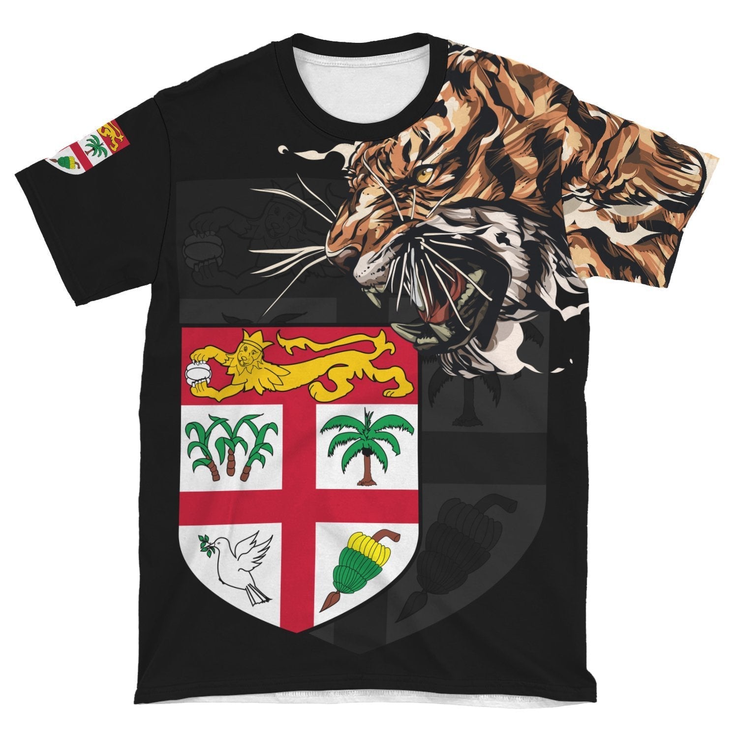 Fiji T shirt Tiger - Special Version - Vibe Hoodie Shop