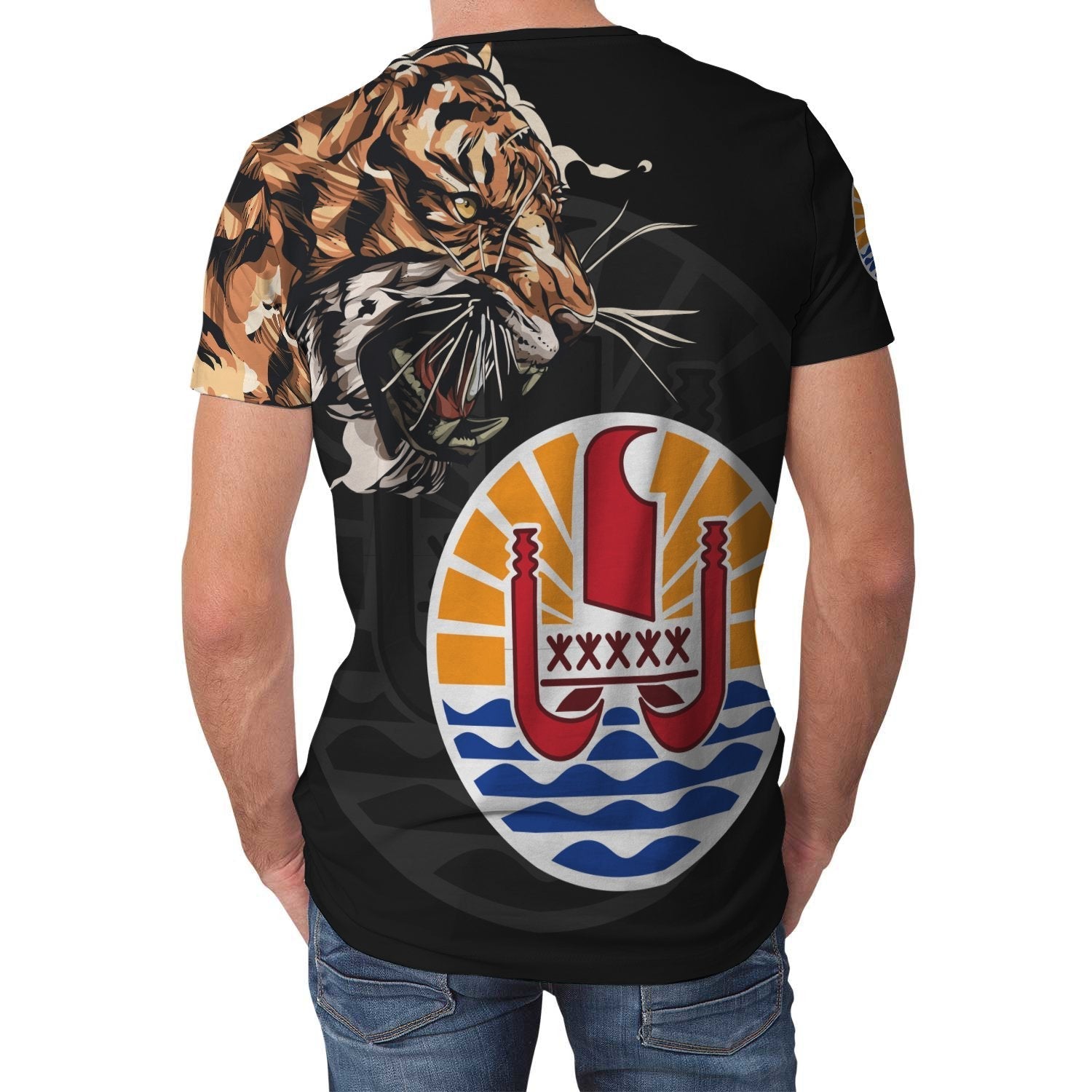 French Polynesia T shirt Tiger - Special Version - Vibe Hoodie Shop