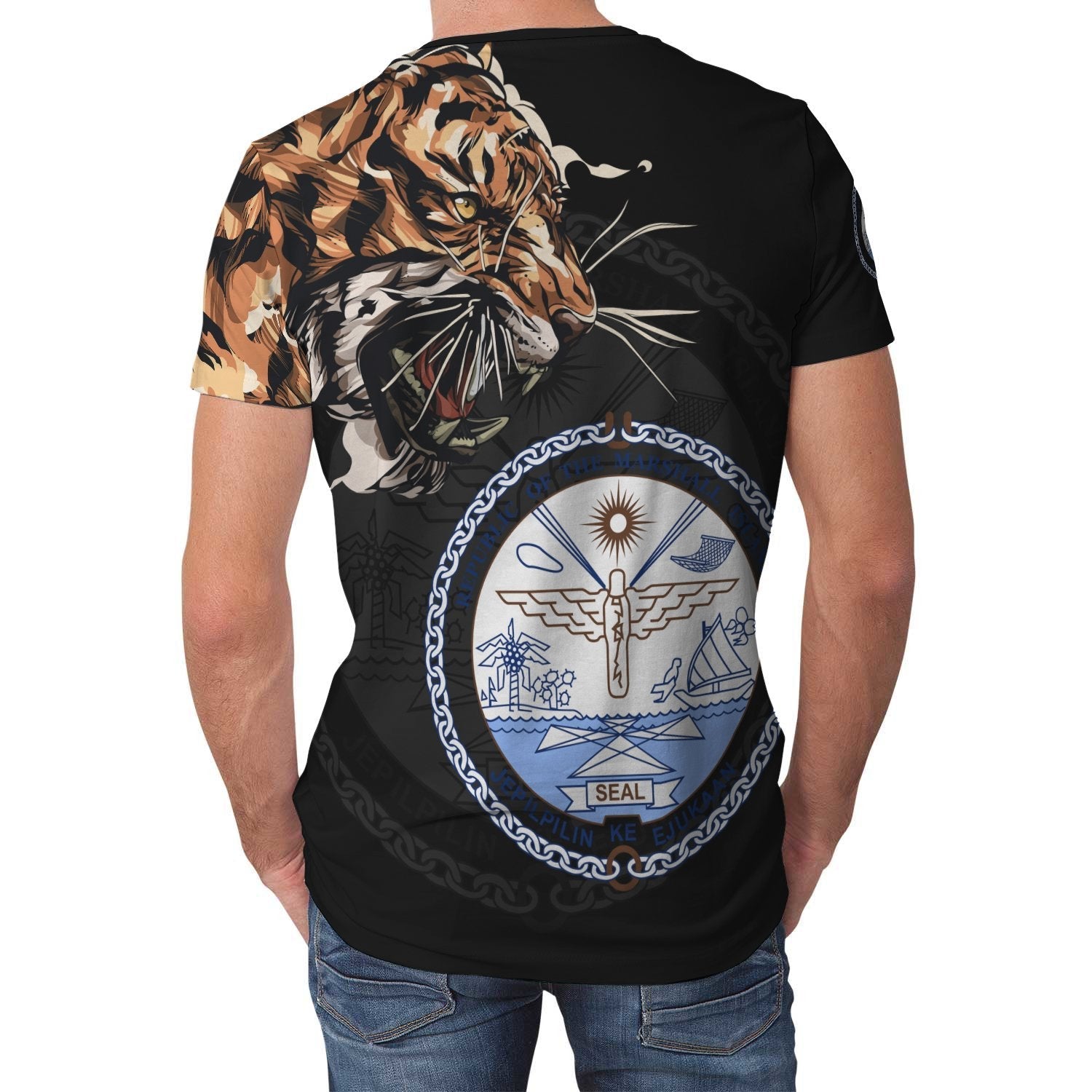 Marshall Islands T shirt Tiger - Special Version - Vibe Hoodie Shop