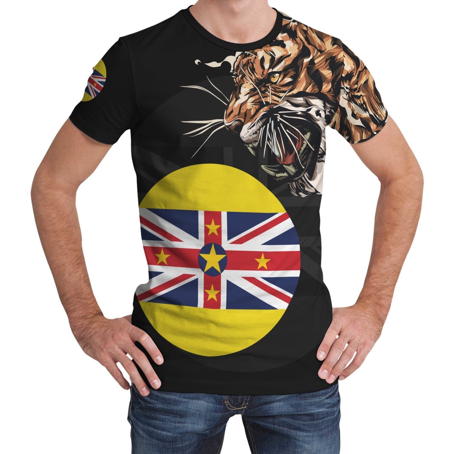 Niue T shirt Tiger - Special Version - Vibe Hoodie Shop