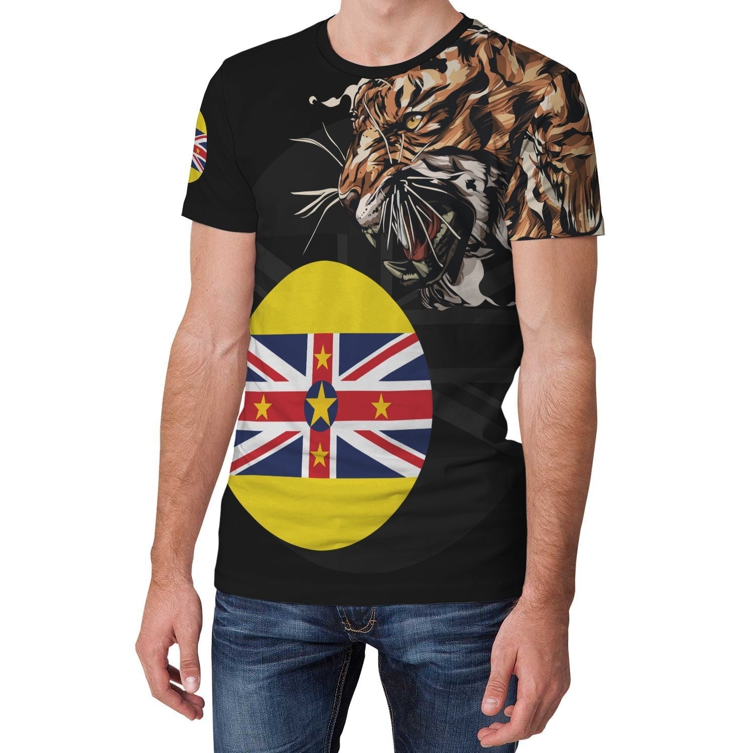 Niue T shirt Tiger - Special Version - Vibe Hoodie Shop