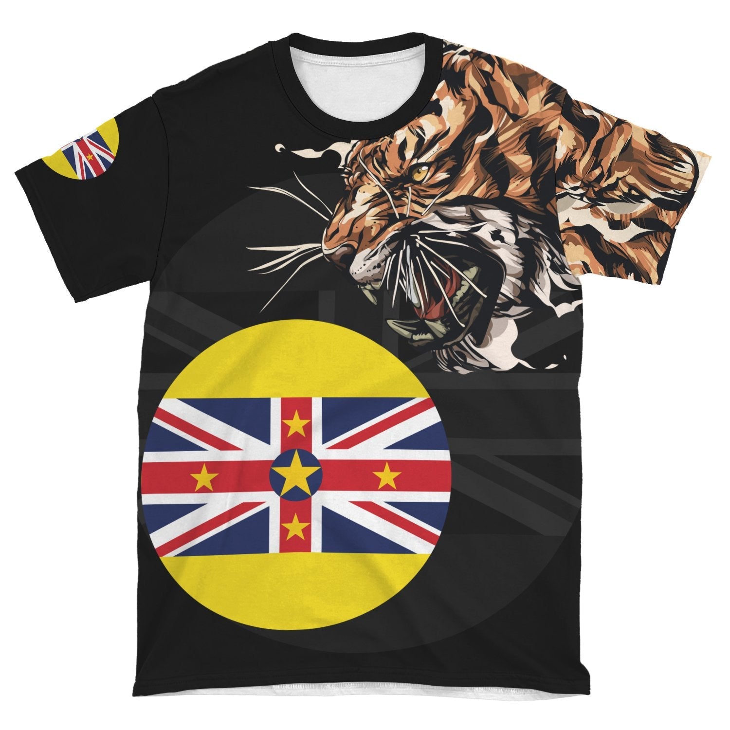 Niue T shirt Tiger - Special Version - Vibe Hoodie Shop