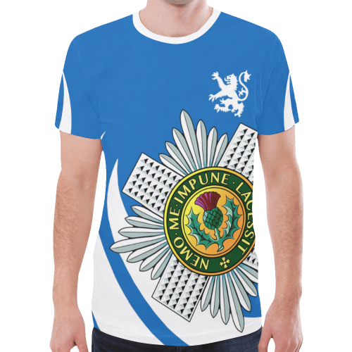 Scotland T shirt - Order Of The Thistle (Blue Edition) - Vibe Hoodie Shop