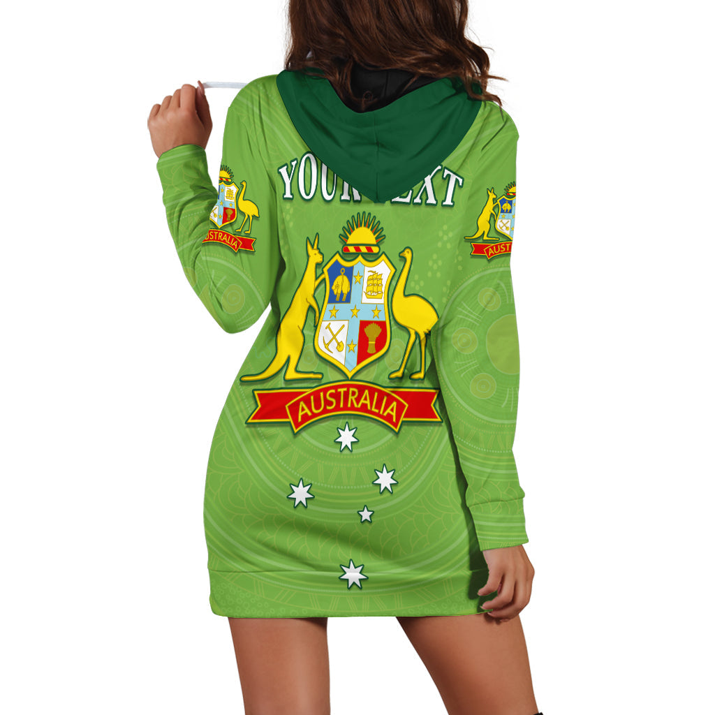 (Custom Personalised) Cricket Australia Hoodie Dress Proud Aussie Aboriginal - Vibe Hoodie Shop