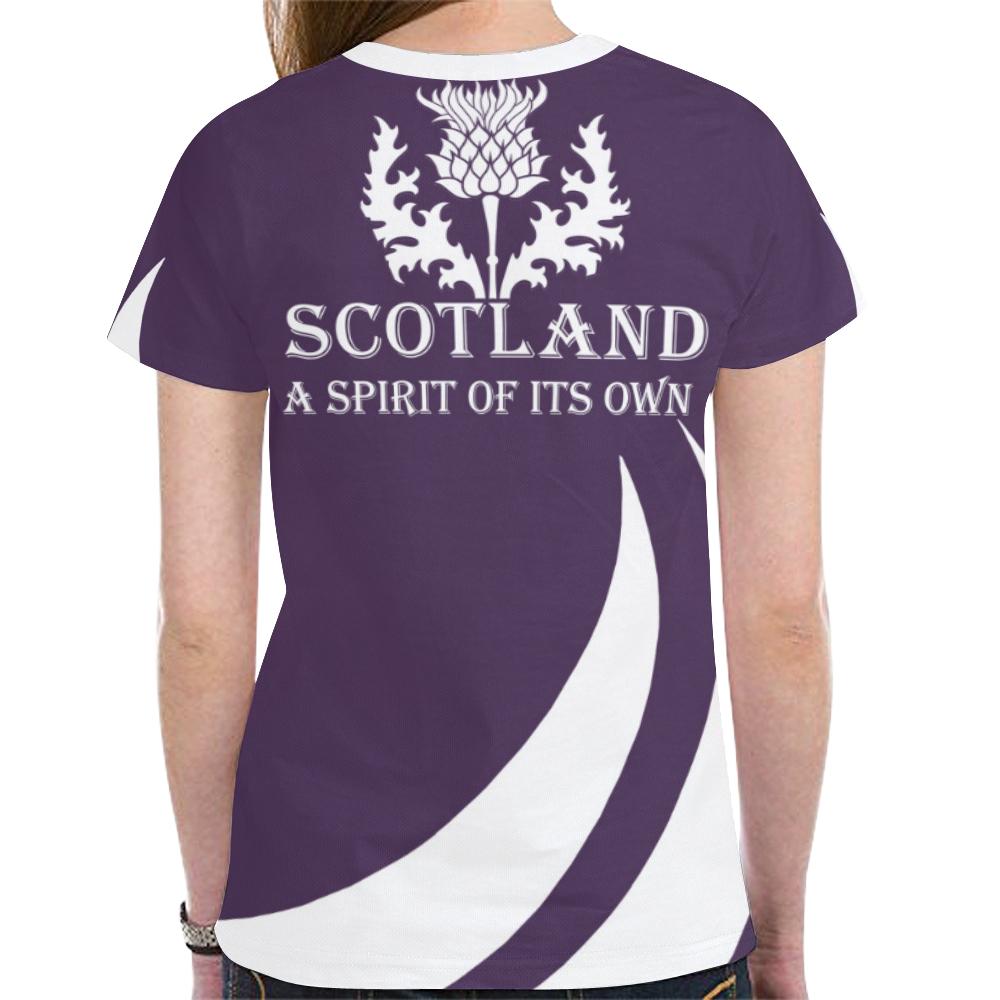 Scotland T shirt - Order Of The Thistle (Purple Edition) - Vibe Hoodie Shop