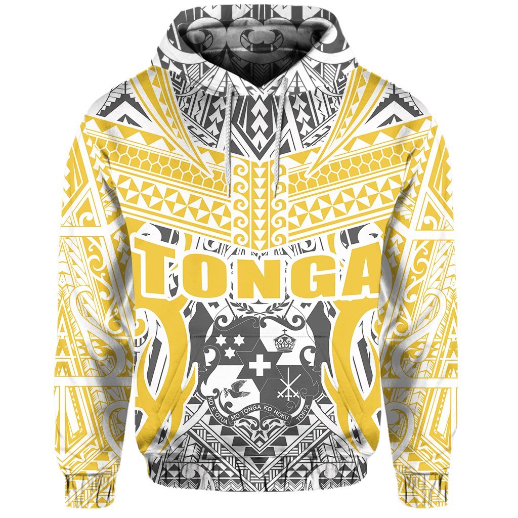 Tonga Hoodie - Kingdom Of Tonga Pullover - Gold Ver - Vibe Hoodie Shop