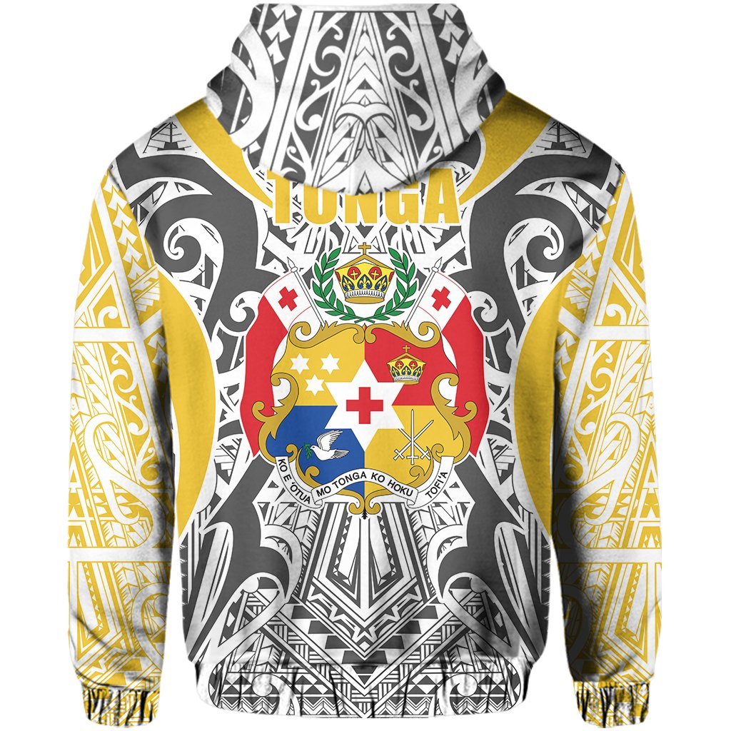 Tonga Hoodie - Kingdom Of Tonga Pullover - Gold Ver - Vibe Hoodie Shop