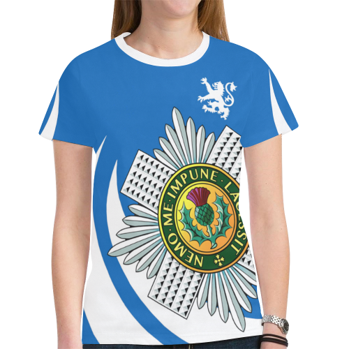 Scotland T shirt - Order Of The Thistle (Blue Edition) - Vibe Hoodie Shop