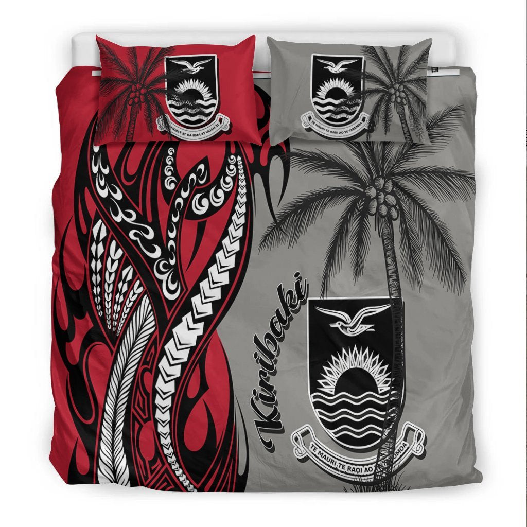 Kiribati Bedding Set - Classical Coconut Tree - Vibe Hoodie Shop