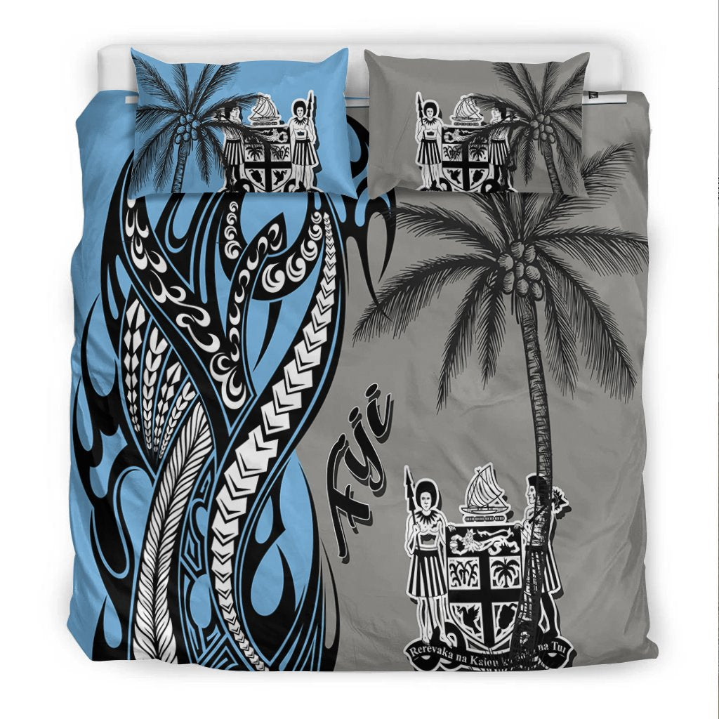 Fiji Bedding Set - Classical Coconut Tree - Vibe Hoodie Shop