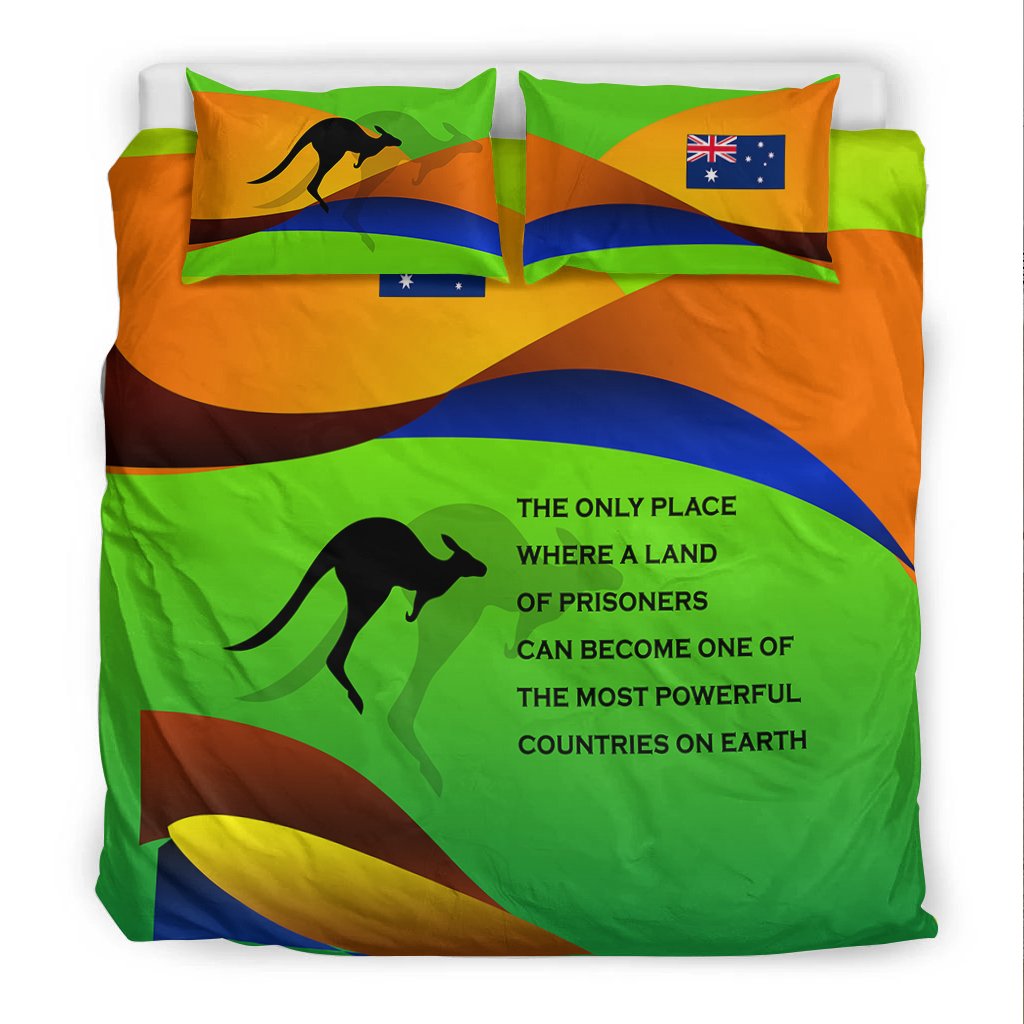 Bedding Set - National Color of Australia - Vibe Hoodie Shop