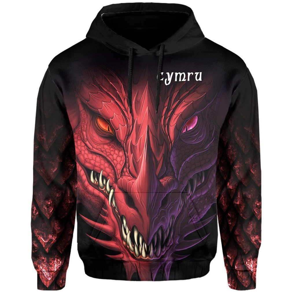 Wales Hoodie - Cymru - Vibe Hoodie Shop