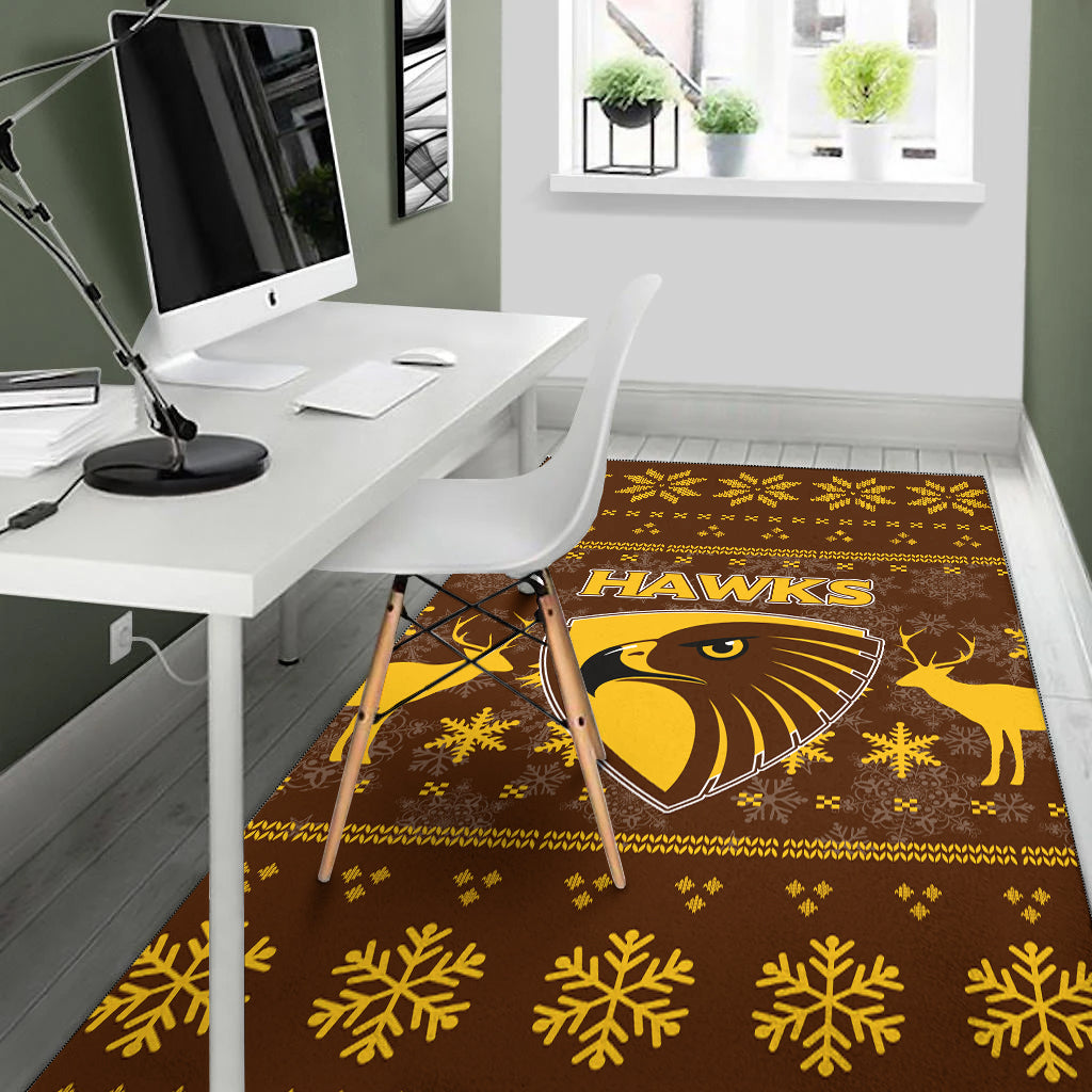 Hawthorn Area Rug - Christmas Ugly Style - - Vibe Hoodie Shop