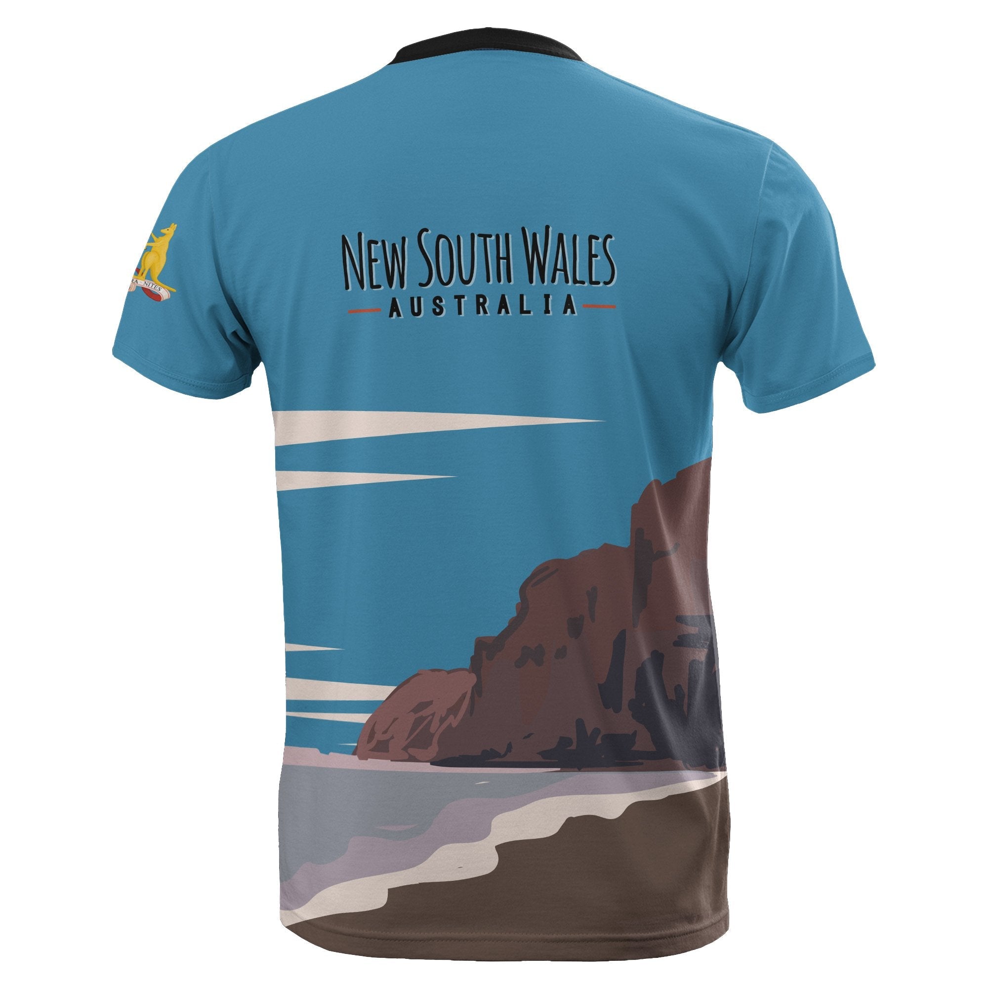 Australia T shirt - New South Wales T shirt Landscape Art - Vibe Hoodie Shop