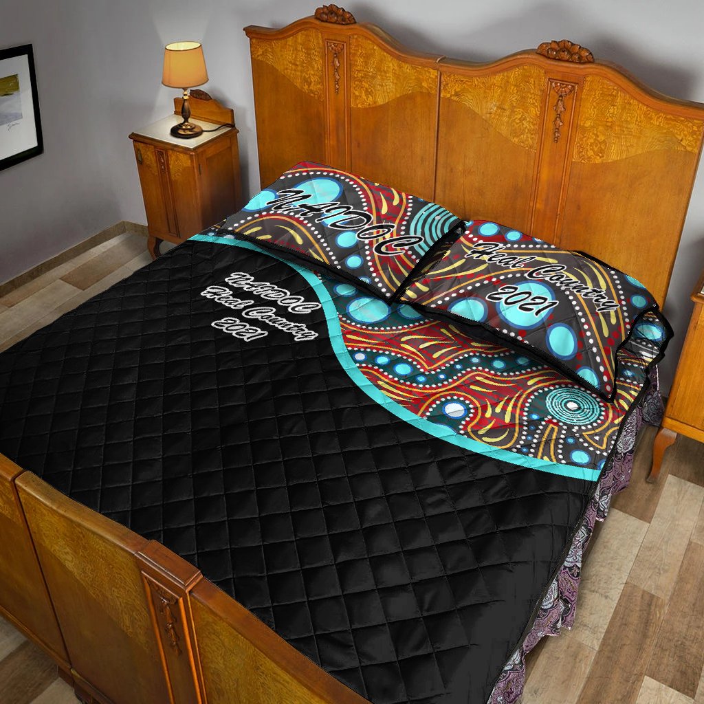NAIDOC 2021 Quilt Bed Set - Heal Country - Vibe Hoodie Shop