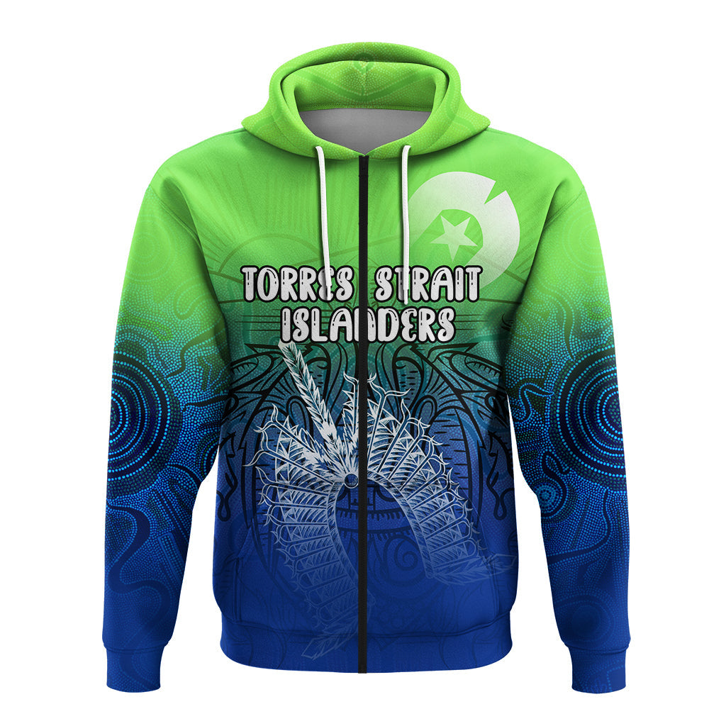 NAIDOC Week 2022 Torres Strait Islanders Hoodie - Indigenous Dot Painting Art - LT12 - Vibe Hoodie Shop