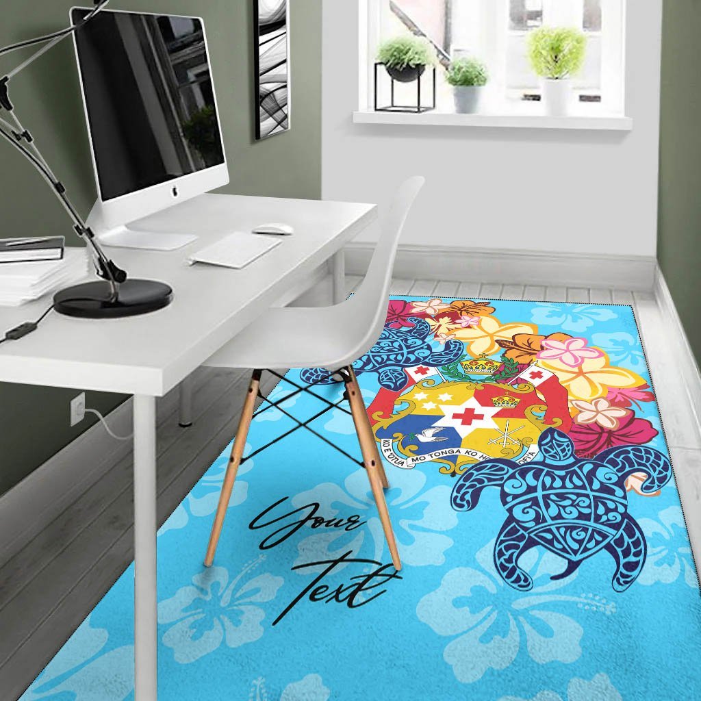 Tonga Area Rug - Custom Personalised Tropical Style - Vibe Hoodie Shop