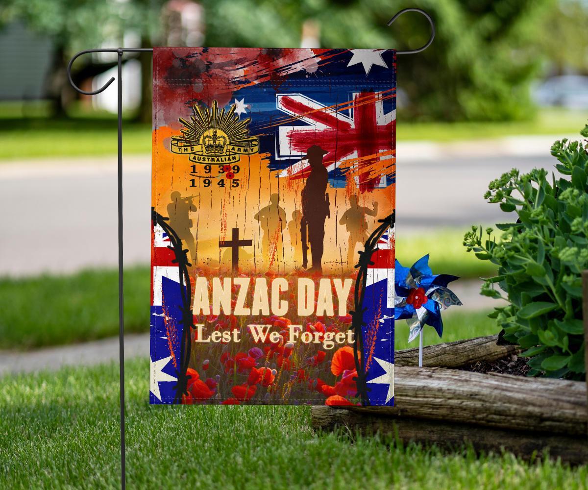 Australia ANZAC Day 2021 Flag - ANZAC Day Commemoration 1939 - 1945 - Vibe Hoodie Shop