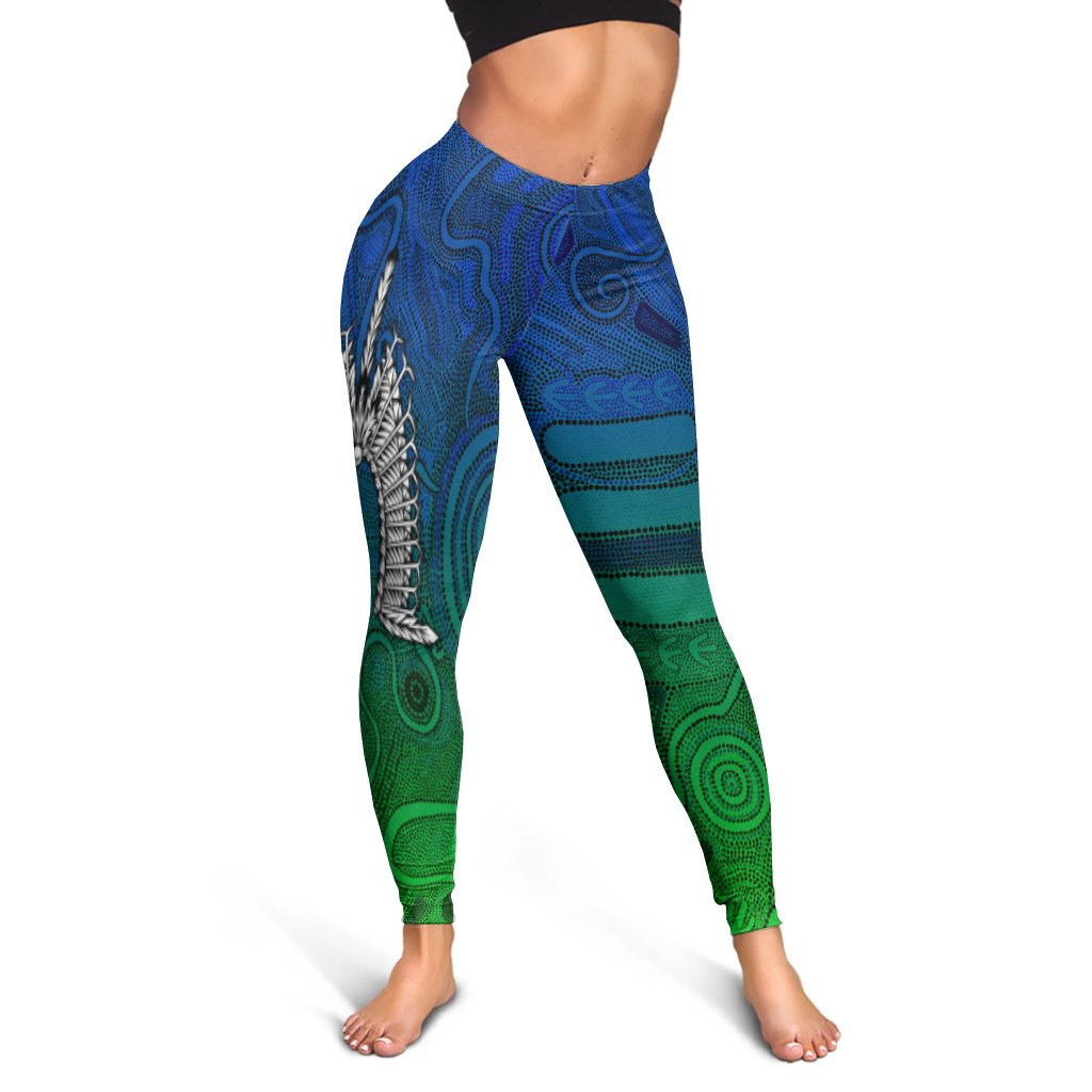 Torres Strait Islanders Leggings - Dhari Mask - Vibe Hoodie Shop