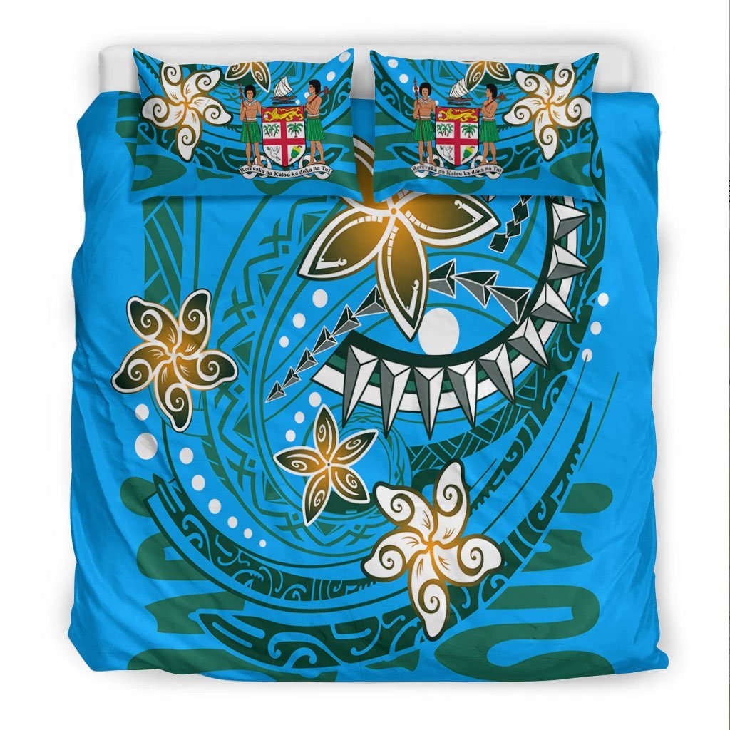 Fiji Bedding Set - Spring Style Blue Color - Vibe Hoodie Shop