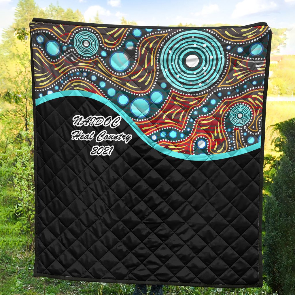 NAIDOC 2021 Premium Quilt - Heal Country - Vibe Hoodie Shop