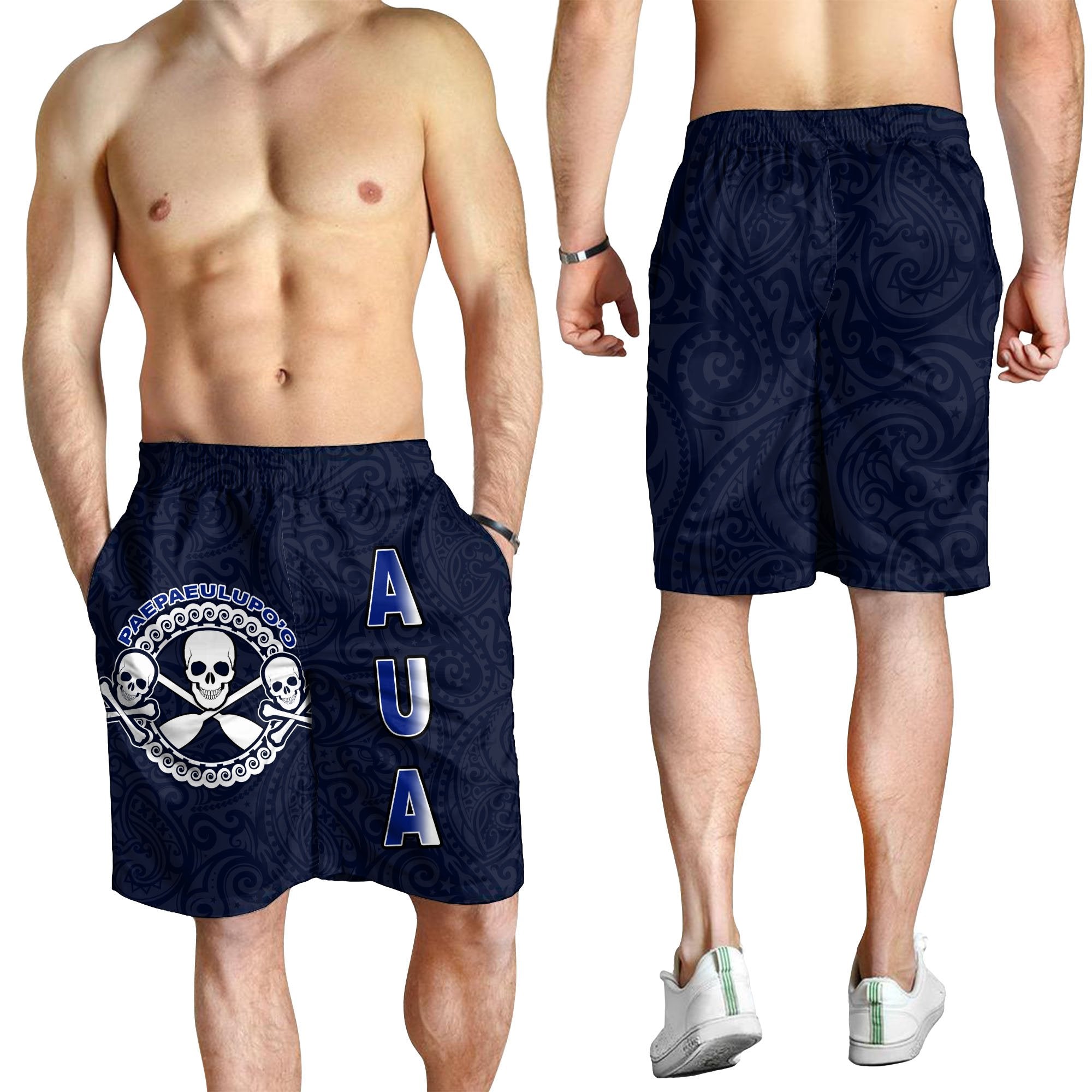 American Samoa Men's Shorts - Paepaeulupo'o Aua - Vibe Hoodie Shop